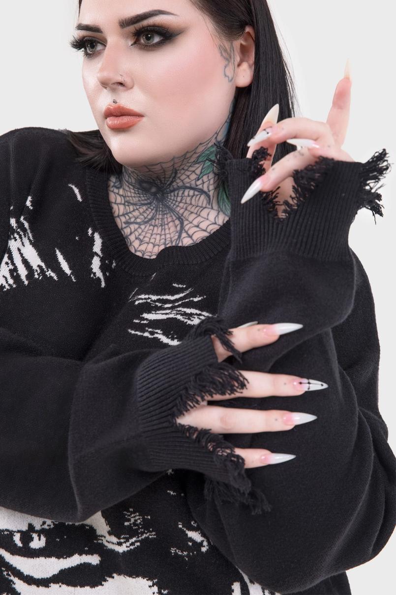 Women Sweaters | Killstar Blood Sucker Sweater