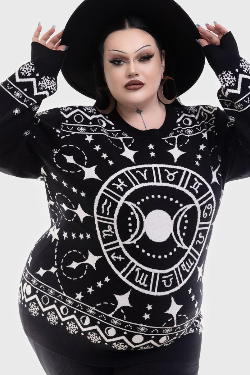 Women Sweaters | Killstar Cosmic Hallowmas Sweater