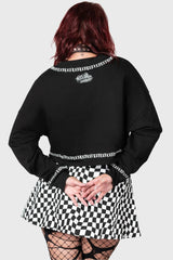 Women Sweaters | Killstar Fright N Terror Crop Sweater