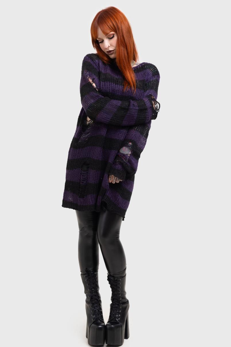 Women Sweaters | Killstar Graph Knit Sweater