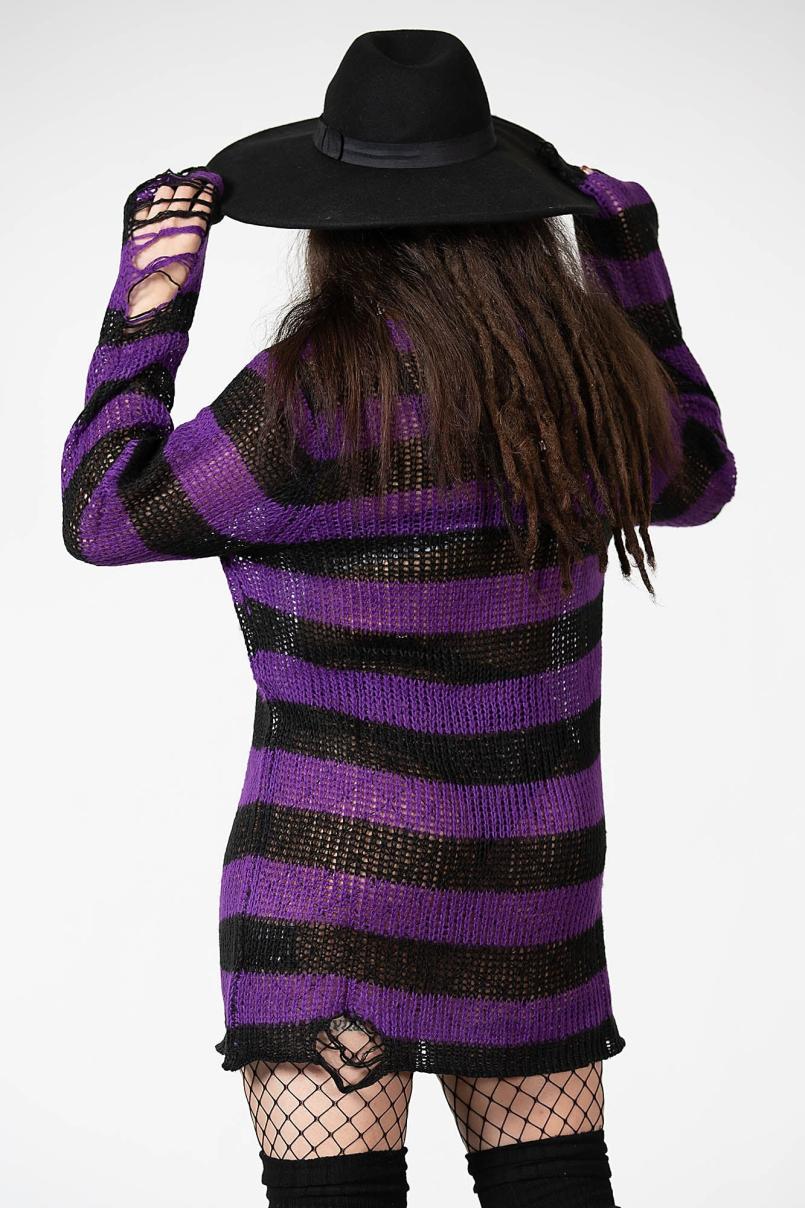 Women Sweaters | Killstar Hazed Out Knit Sweater