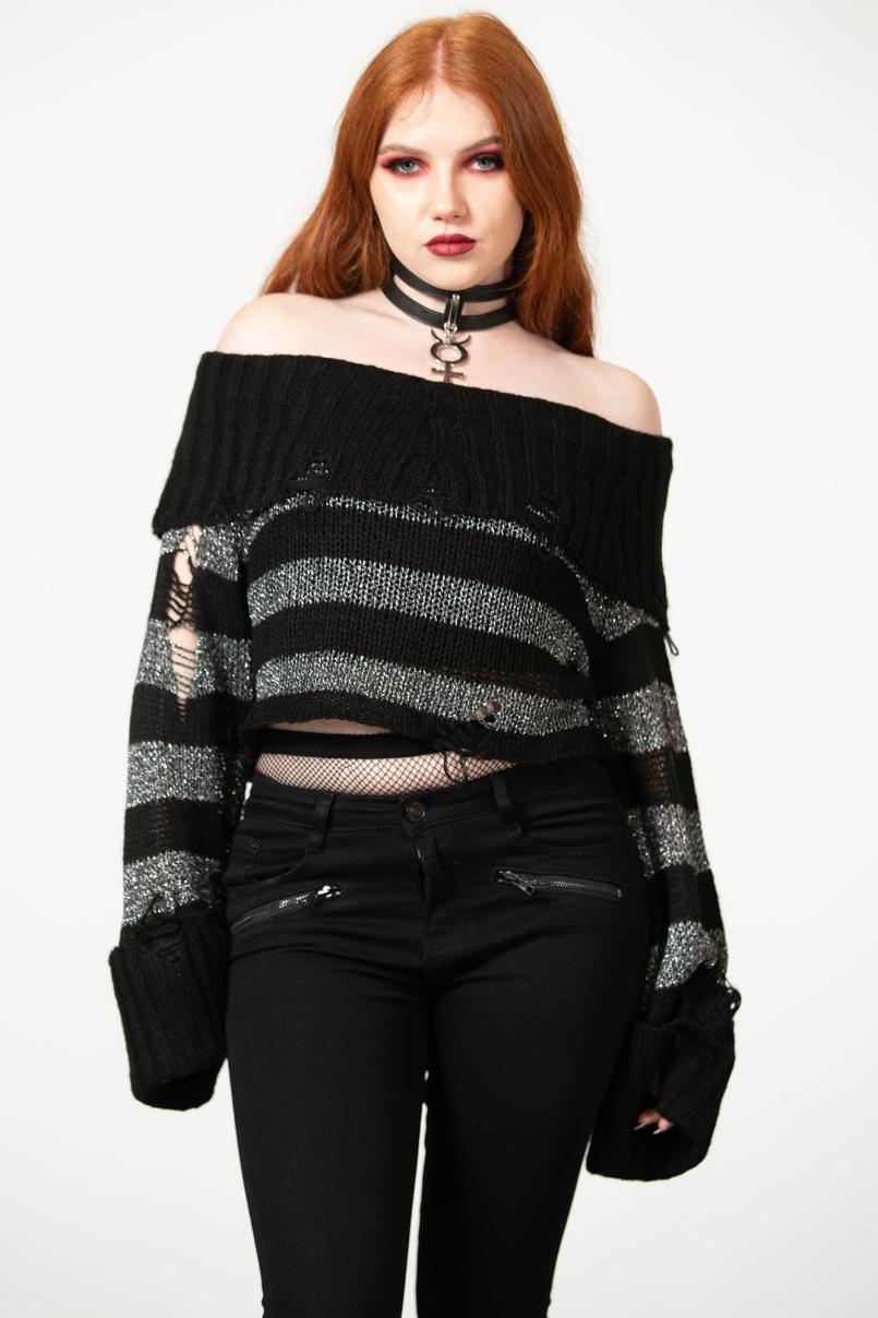 Women Sweaters | Killstar Meteor Knit Sweater