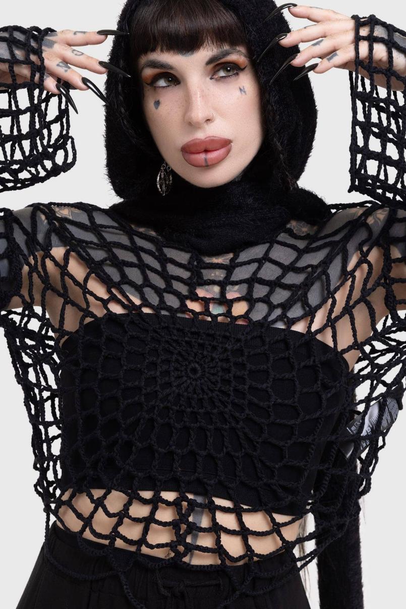 Women Sweaters | Killstar Night Trap Sweater