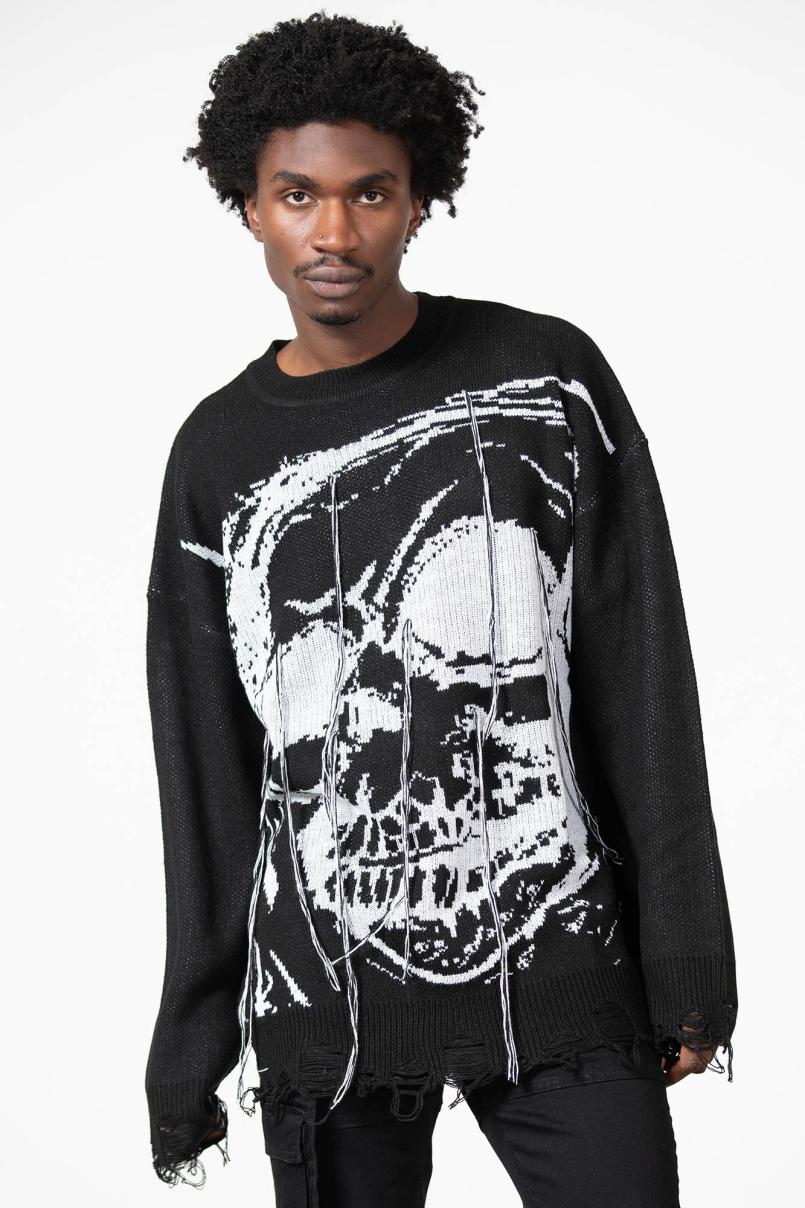 Women Sweaters | Killstar Ruined Relic Knit Sweater