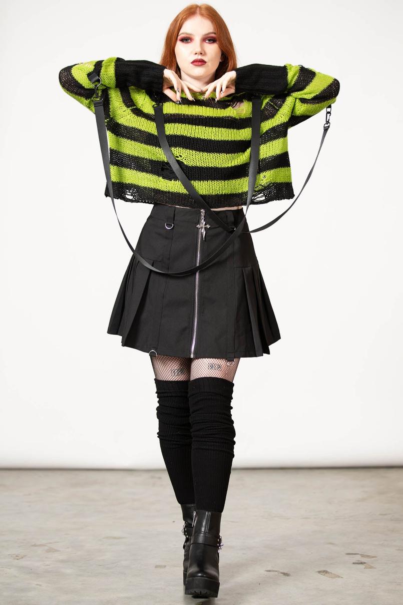 Women Sweaters | Killstar Slugs N' Snails Knit Sweater