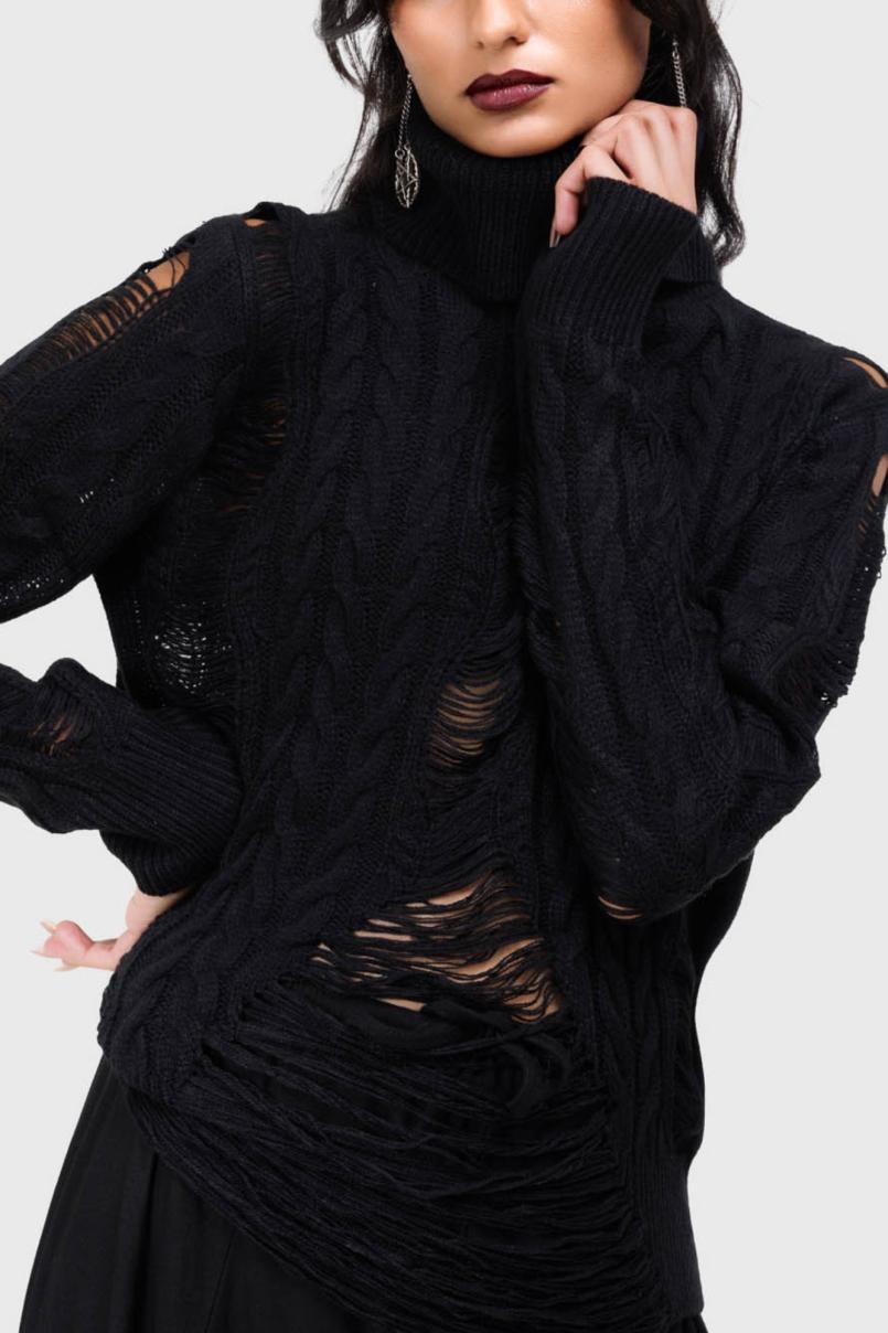 Women Sweaters | Killstar Thread Riot Sweater