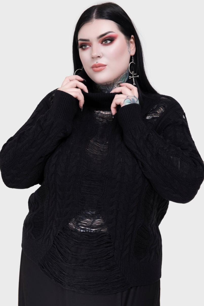 Women Sweaters | Killstar Thread Riot Sweater