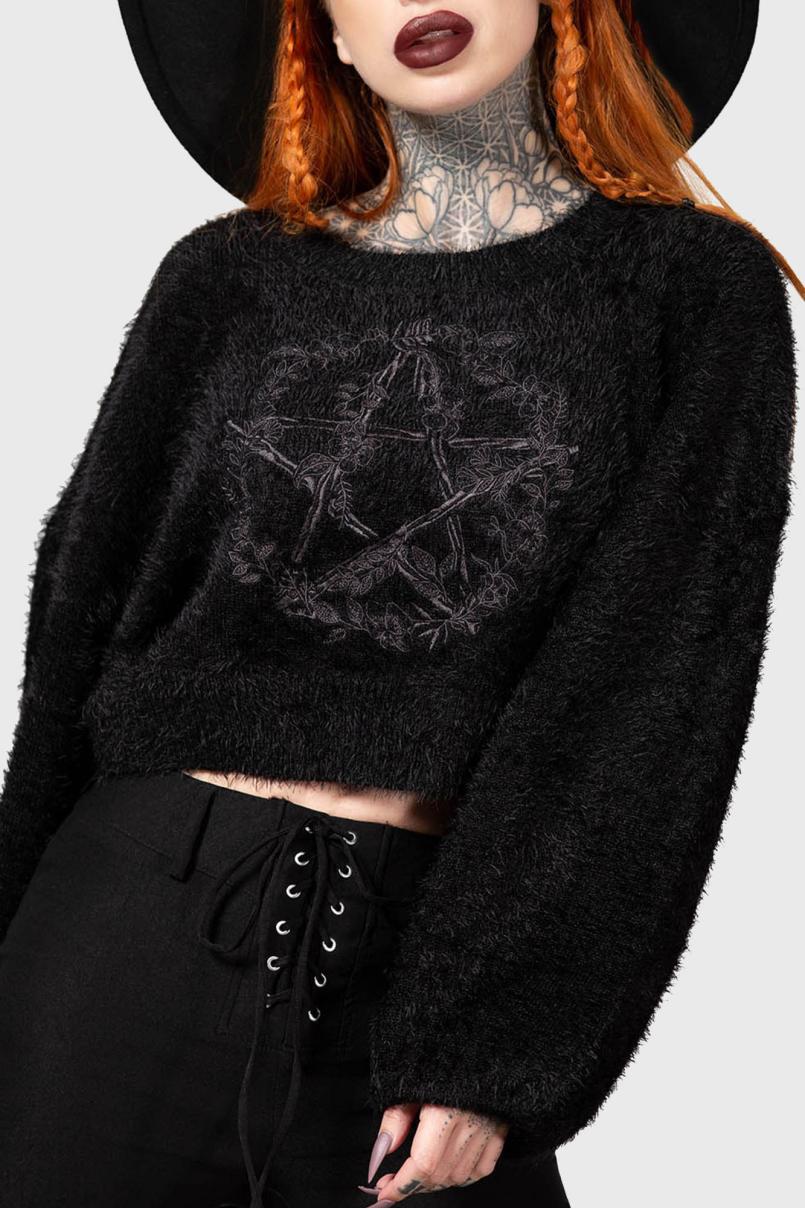 Women Sweaters | Killstar Winter Spirit Knit Sweater
