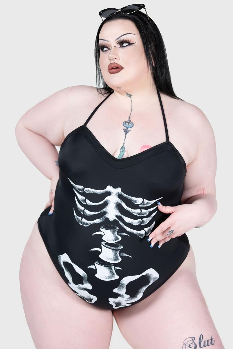 Women Swim | Killstar Show Your Bones Swimsuit