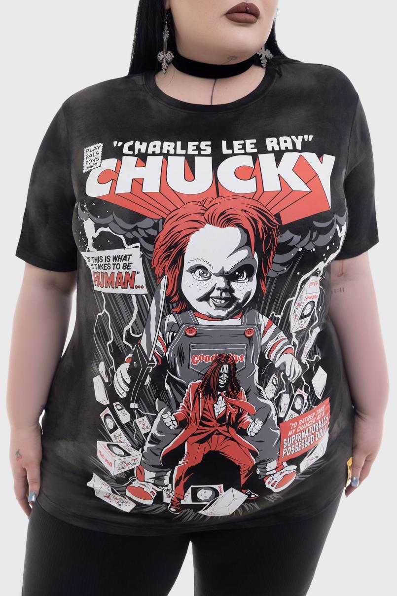 Women T-Shirts &amp; Vests | Killstar Charles Lee Ray T-Shirt