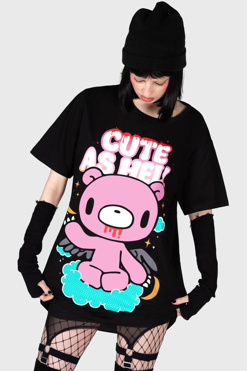 Women T-Shirts &amp; Vests | Killstar Cute As Hell T-Shirt