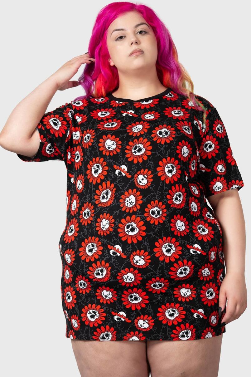 Women T-Shirts &amp; Vests | Killstar Gloom Garden T-Shirt