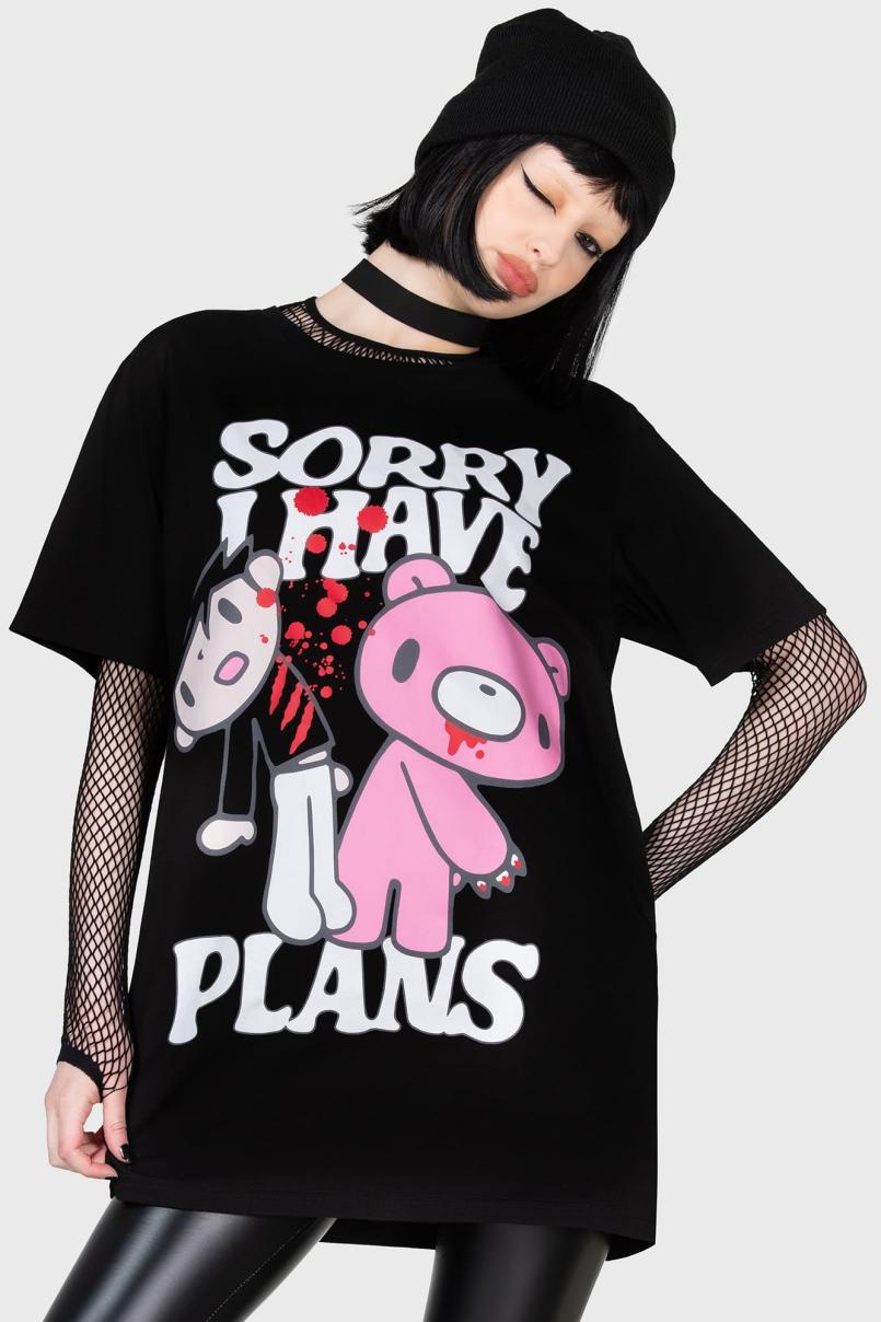 Women T-Shirts &amp; Vests | Killstar I Have Plans T-Shirt