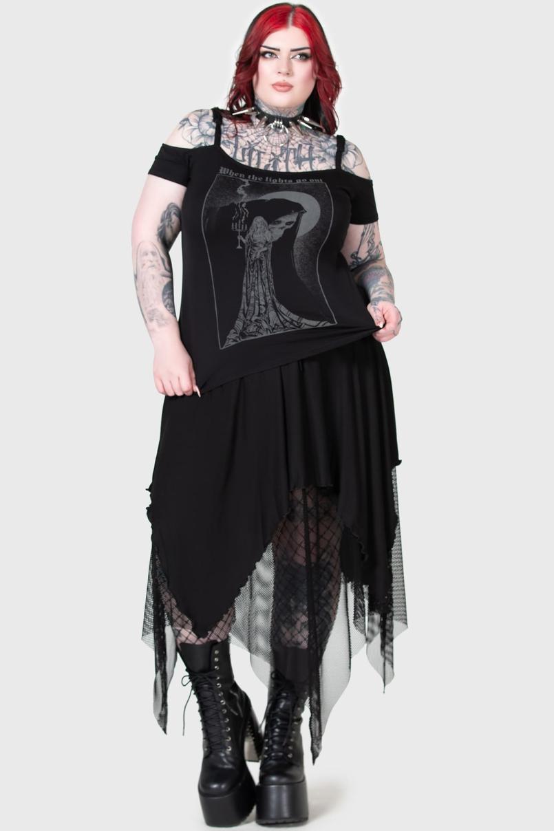 Women T-Shirts &amp; Vests | Killstar Lights Out Top
