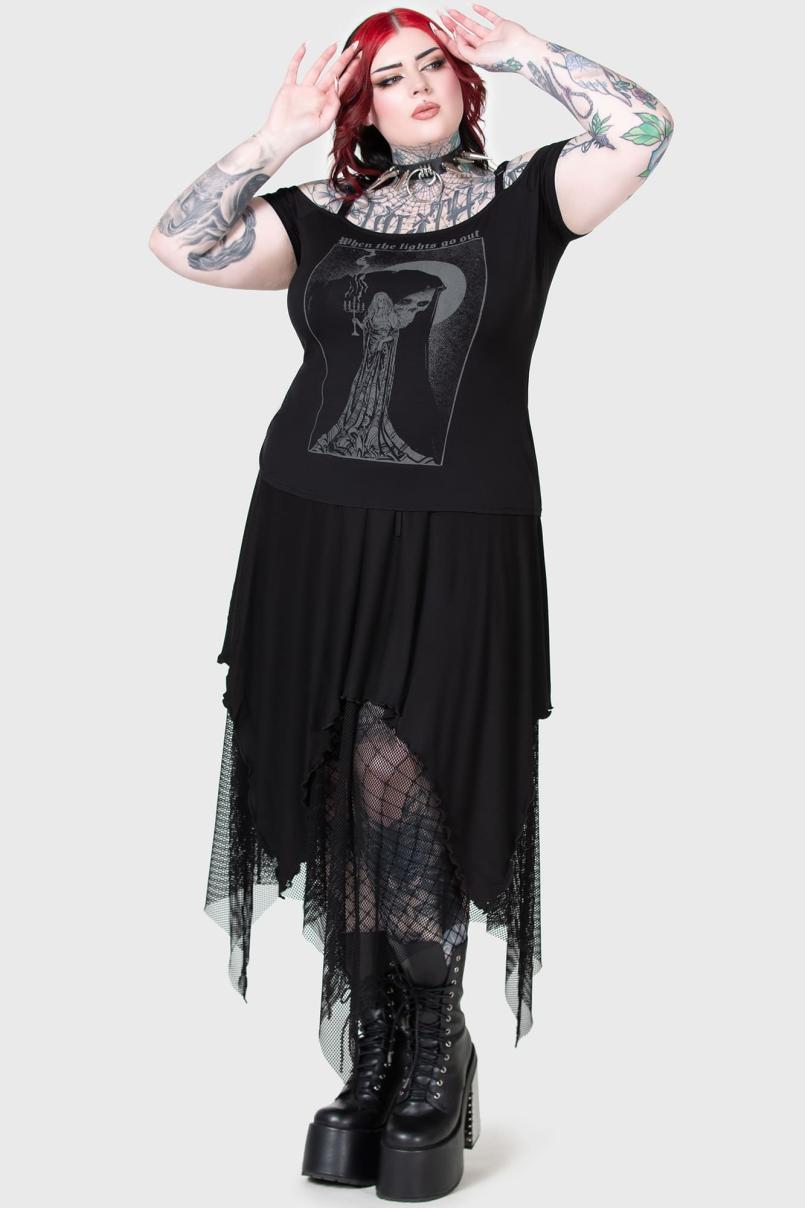 Women T-Shirts &amp; Vests | Killstar Lights Out Top