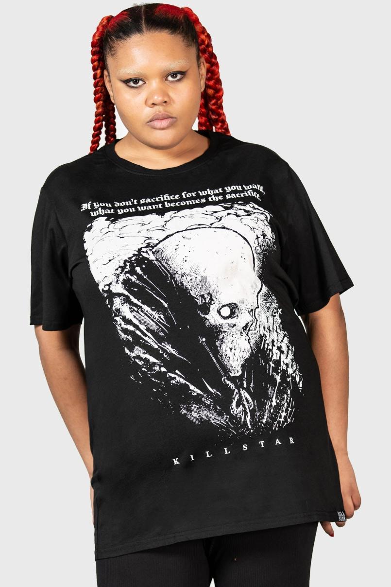 Women T-Shirts &amp; Vests | Killstar Lonely Dark T-Shirt