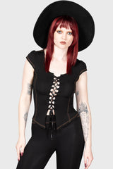 Women T-Shirts &amp; Vests | Killstar Midsummer Maypole Top
