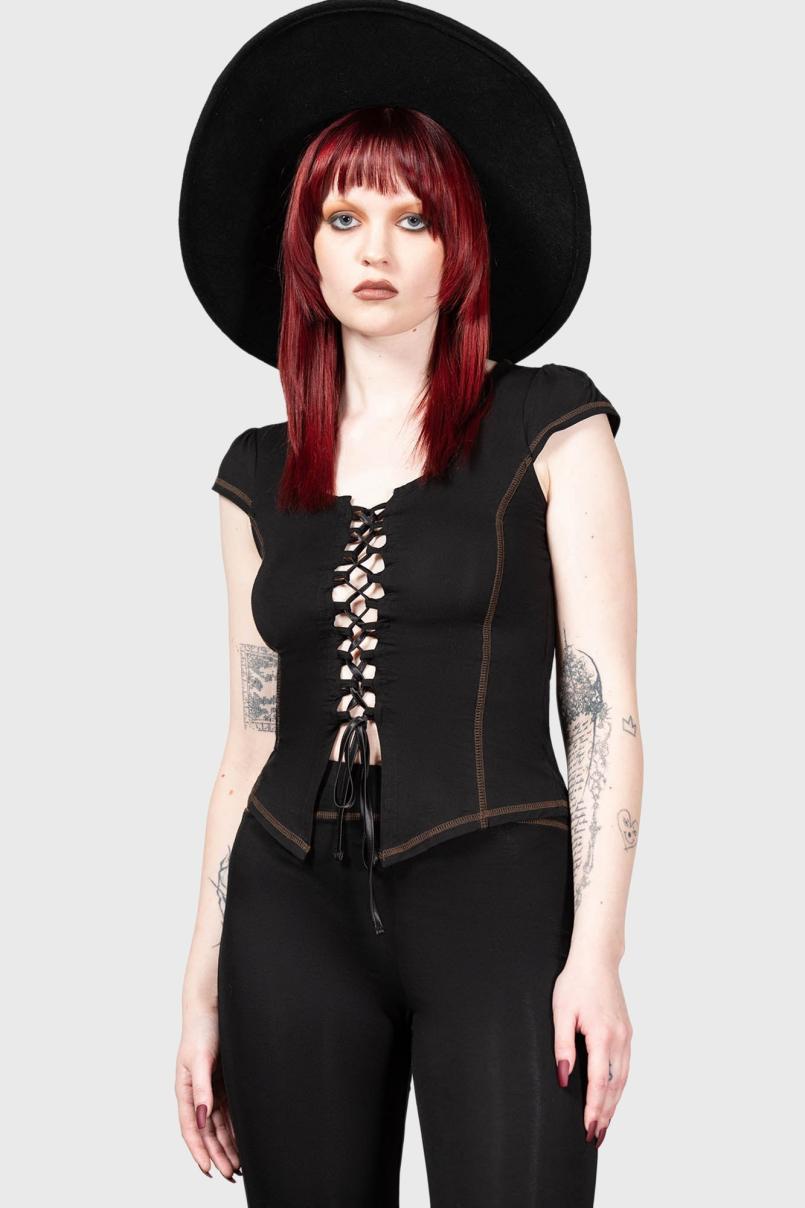 Women T-Shirts &amp; Vests | Killstar Midsummer Maypole Top
