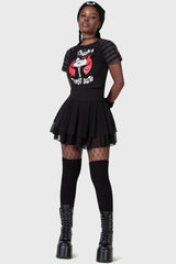 Women T-Shirts &amp; Vests | Killstar Purrrfect Pairing Shrunk Tee