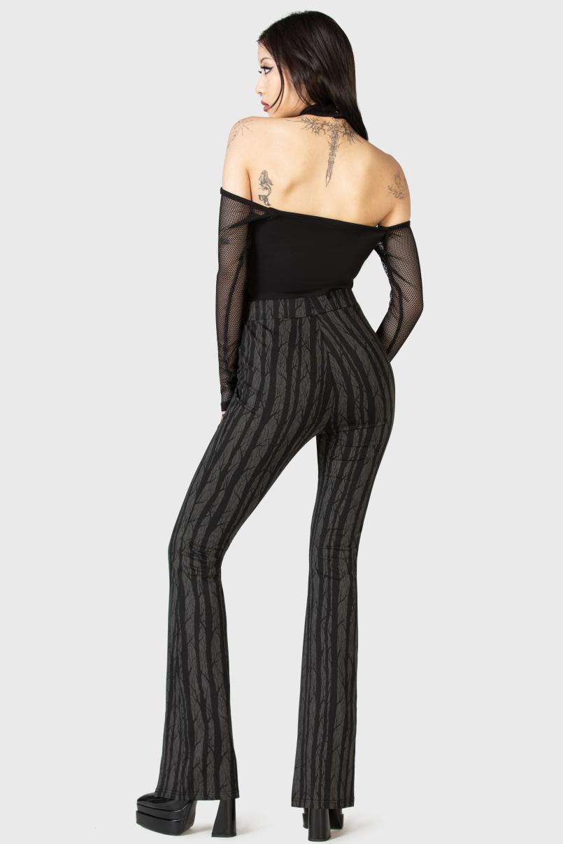 Women Trousers &amp; Jeans | Killstar Tricks On You Bootcut Trousers