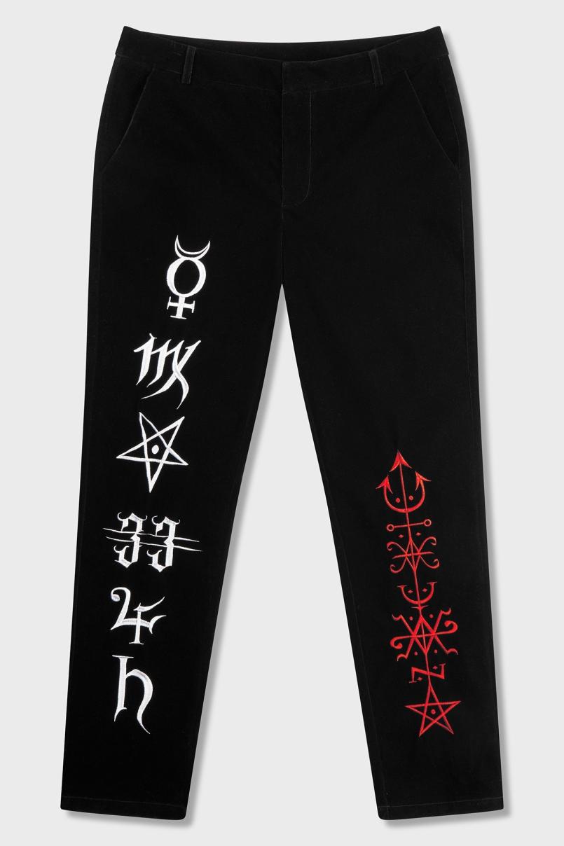 Women Velvet | Killstar Enthroned Suit Trousers